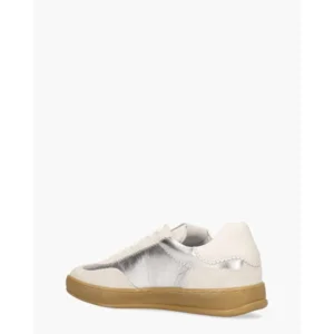 Si Willeke Zilver/Off-White Damessneakers