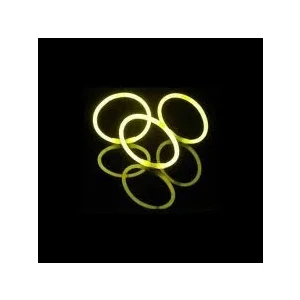 Gele glow armbanden