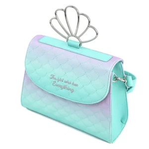 Disney by Loungefly Crossbody Little Mermaid Ombre Scales Shell