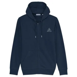 TRIANGLE ZIP-THRU HOODIE