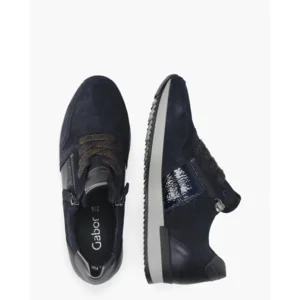 Gabor 73.420.16 Donkerblauw Damessneakers