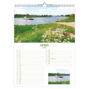 Maand kalender - 2027 - Nederland - 33x44cm