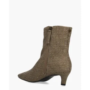 Lisa & Jo Alara Beige/Multi Dames Enkellaarsjes