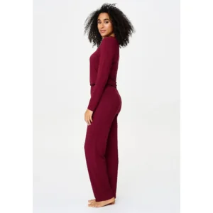 Lingadore Port Desire Nights pyjama in bordeaux