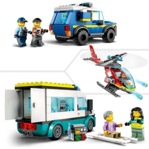 LEGO City - Hoofdkwartier van hulpdienstvoertuigen - 60371