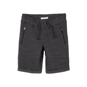 Name-it Jongens Sweat Short Scott Asphalt