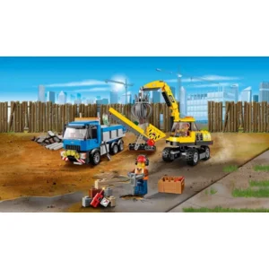 LEGO City - Graafmachine en Truck - 60075 (2de HANDS Product)