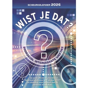 Scheurkalender - 2026 - Wist je dat? - 13x18cm