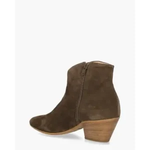 Via Vai Claire Lott Groen Dames Enkelboots