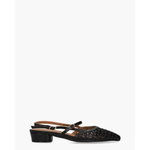 Di Lauro Dante Zwart Dames Slingbacks