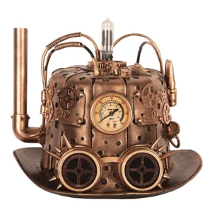 Steampunk Hoed | Model Schoorsteen |  Hoed retro futuristisch