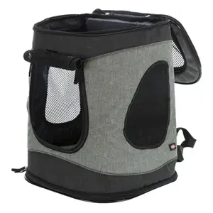 Trixie Hondentas Timon Zwart/Grijs 34X30X44 cm