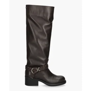 Nubikk Lizzy Lynn Donkerbruin Damesboots