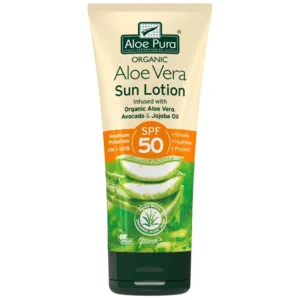 Aloë Pura Zonnelotion Factor 50  200 ml + After sun 200 ml