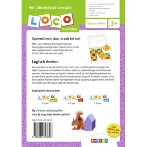 Loco Bambino - Boekje - Logisch denken - 3-5 jaar
