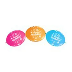 Latex ballonnenslinger 'Happy Birthday - quicklink