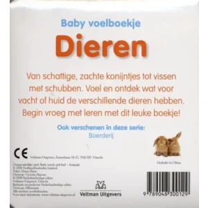 Boek - Baby voelboekje - Dieren