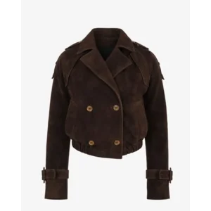 Goosecraft Maggie Donkerbruin Dames Trenchcoat