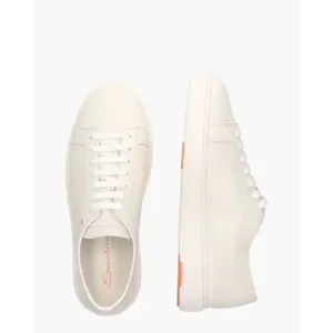 Santoni 21430 Wit Herensneakers