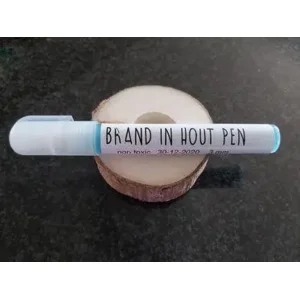 Brand in hout pen 3 mm