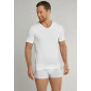 Schiesser 95/5 Shirt V-Hals - 205429 – White