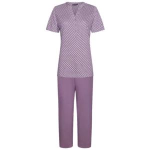 Pastunette Deluxe Dames pyjama: Dark Purple, Tencel kwaliteit ( PAS.24 )