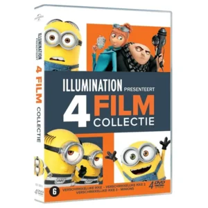 Verschikkelijke ikke 1,2 en 3 + Minions - DVD