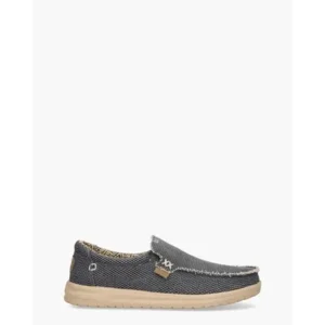 Hey Dude Mikka Braided Blauw Herenloafers