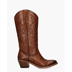 Perlita Peaches Helden Cognac Damesboots