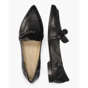 Pomme D'or 1044 Zwart Damesloafers