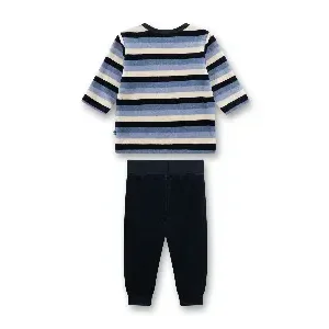 Sanetta Pyjama Jongens: Blauw gestreept, vanaf 18 maand ( SAN.161 )