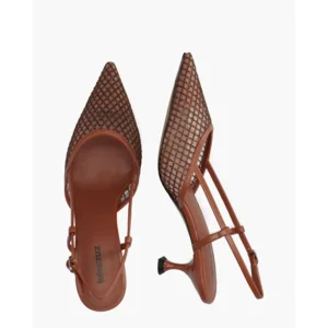 Lola Cruz Ruby Cognac Dames Slingbackpumps