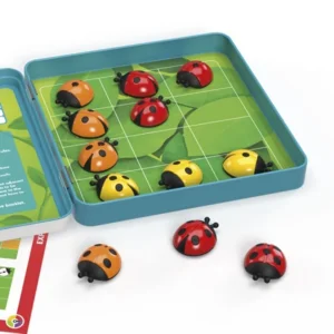 IQ spel - Magnetisch reisspel - Logi bugs - Lieveheersbeestjes - 6+