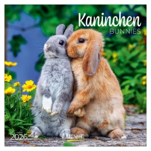 Kalender - 2026 - Konijnen - 30x30cm
