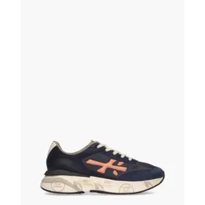 Premiata Moerun Blauw/Multi Herensneakers