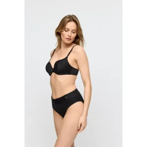 Marie Jo Swim Cassie voorgevormde bikini in zwart met tailleslip