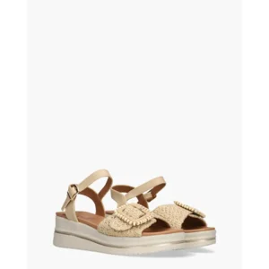 Lisa & Jo Zakia Beige Damessandalen