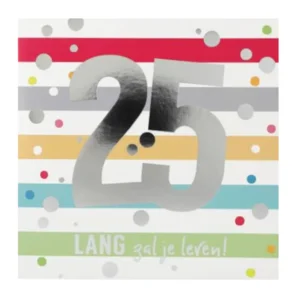Kaart - Leeftijd & muziek - 25 jaar - 034A