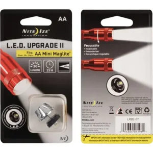 Nite Ize Led Upgrade voor op de meeste C + D Cell zaklampen LRB2-07-PR