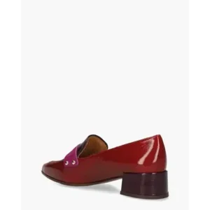 Chie Mihara Jey Rood/Paars Damesloafers