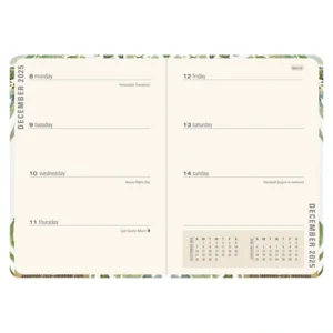 Agenda - 2026 - Compact - 16 maanden - Reflections - 12,7x17,8cm
