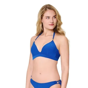 Lingadore Ribble voorgevormde triangel bikini in blauw