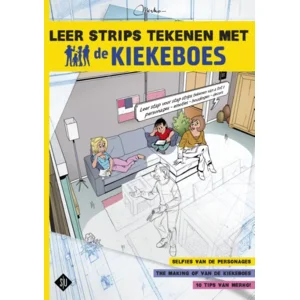 Leer strips tekenen met de KIEKEBOES