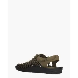 Keen Uneek Groen/Zwart Herensandalen
