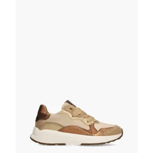 Xsensible Rainbow Beige/Koper Damessneakers