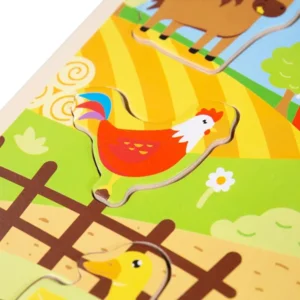 Puzzel - Muziekpuzzel - Boerderij - 6st.