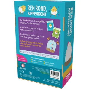 Spel - Ren rond, kippenkont! - 2 tot 6 spelers - 4+