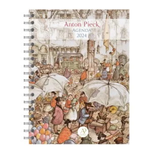 Bureau agenda - 2024 - Anton Pieck - Vlaamse Jaarmarkt  - 17.6x23.8cm