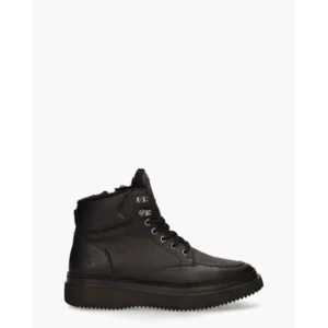 Nubikk Jonah Polar Fur Zwart Heren Veterboots