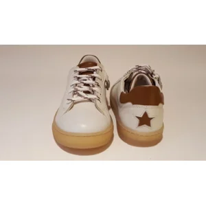 Zecchino d'Oro Sneaker F15-4660 Ecru/Cognac